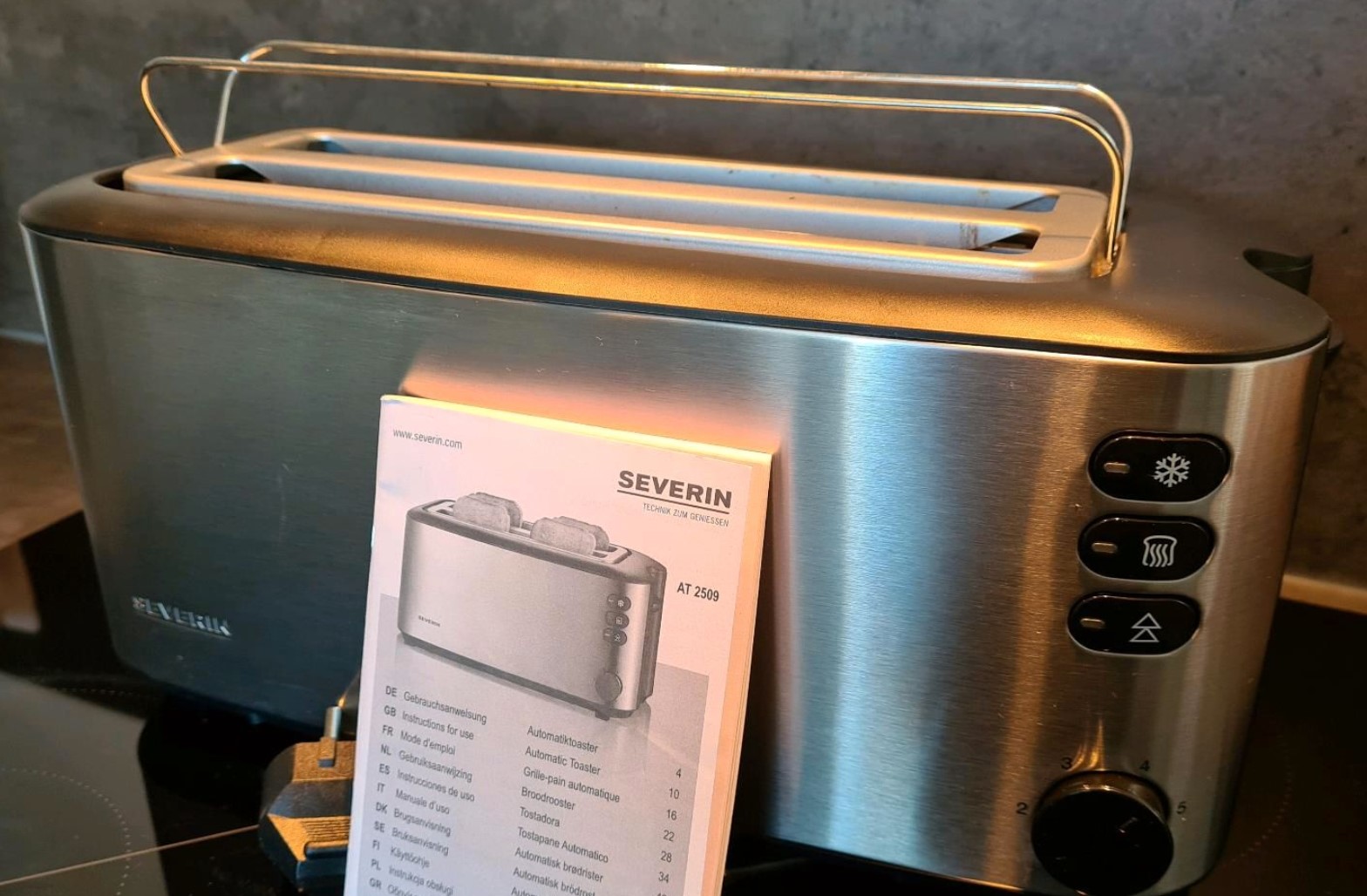 severin toaster test